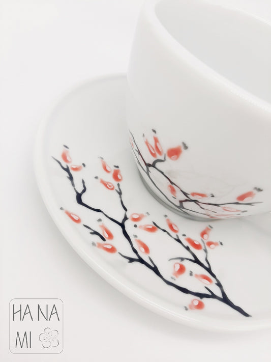 Cup and Saucer "Rosehip Tea" 200 ml