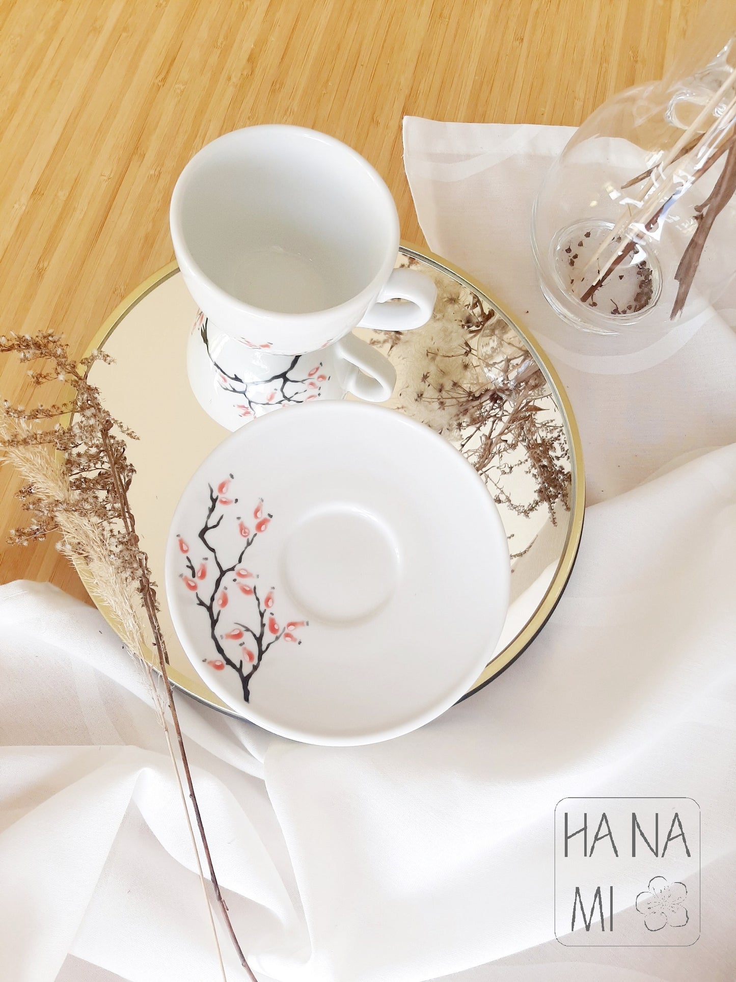 Cup and Saucer "Rosehip Tea" 200 ml