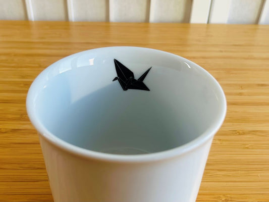 Große Tasse "Origami Kranich" 650 ml