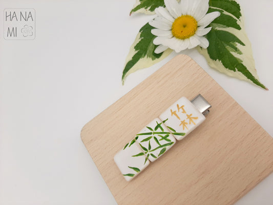 Keramikspange „Bambushain“