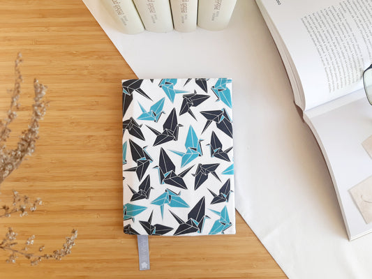 Bucheinband „Origami Kranich“ klein