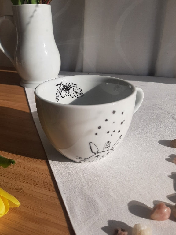 Wide mug "Totoro" 480 ml