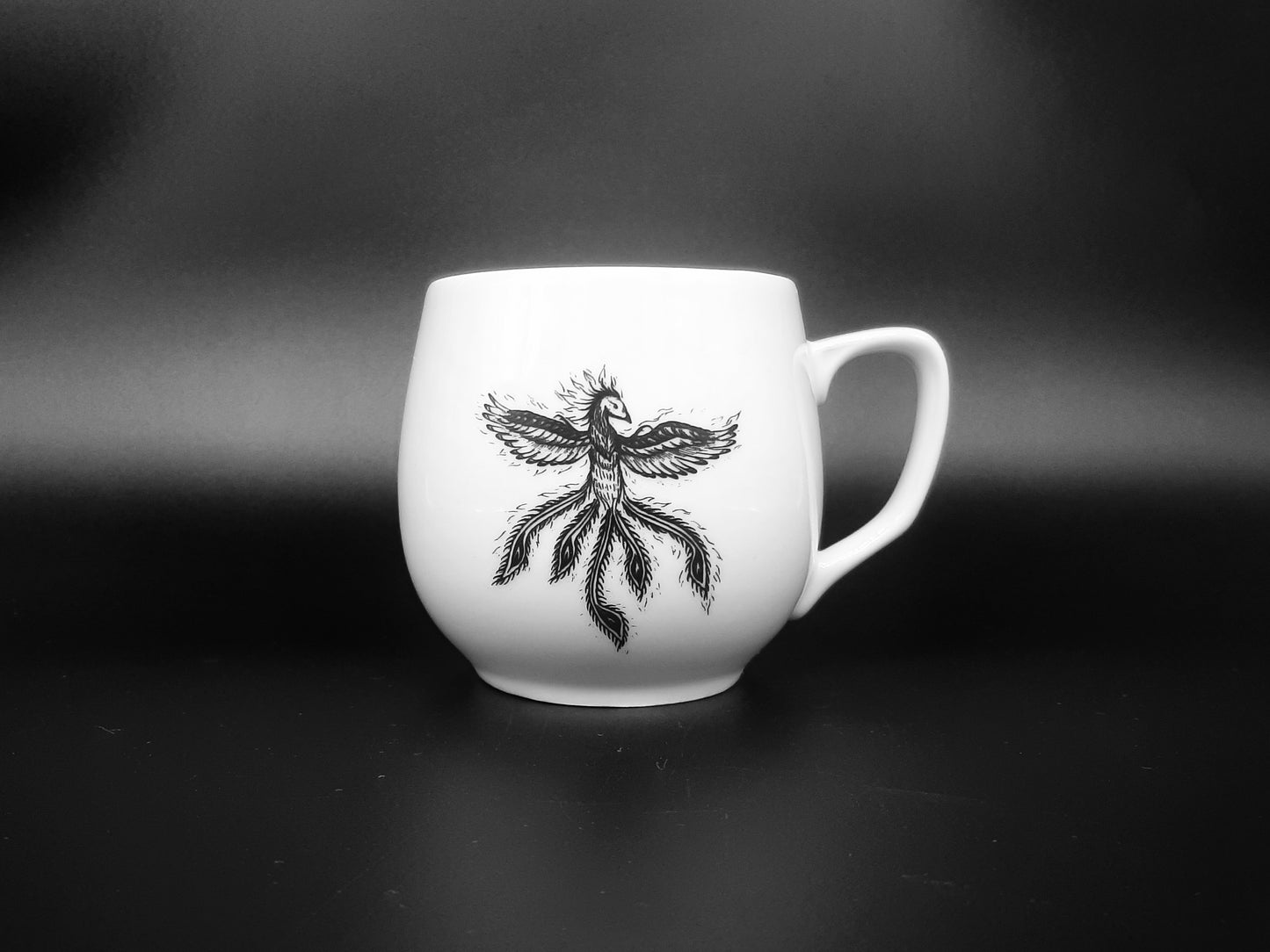 Mug "Fénix" B&W 300 ml