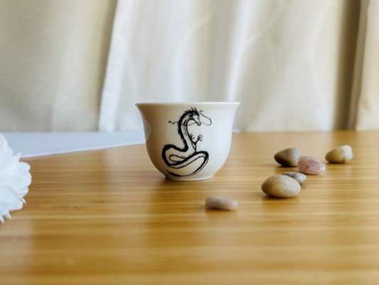 Tasse für Sake und Tee "Drache" 50 ml
