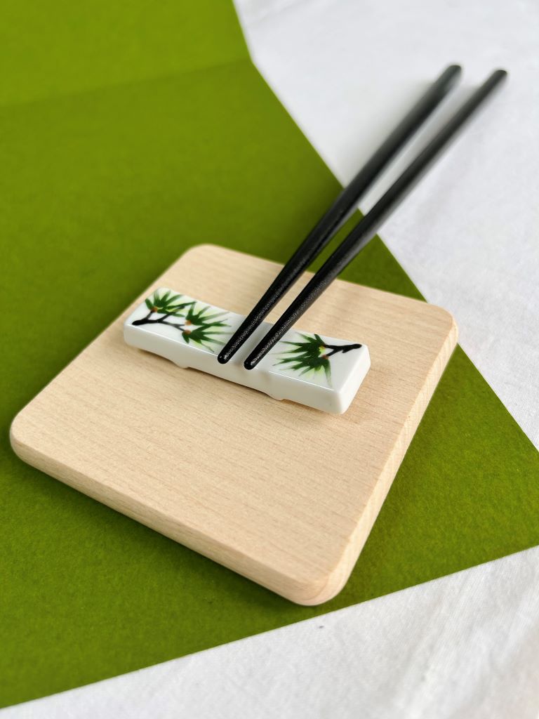 Chopstick rest "Long-lived pine" 6x1.5 cm