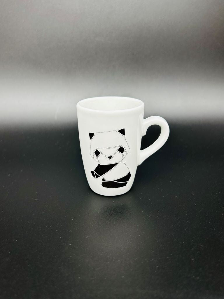 hrneček na espresso "Origami panda" 90 ml