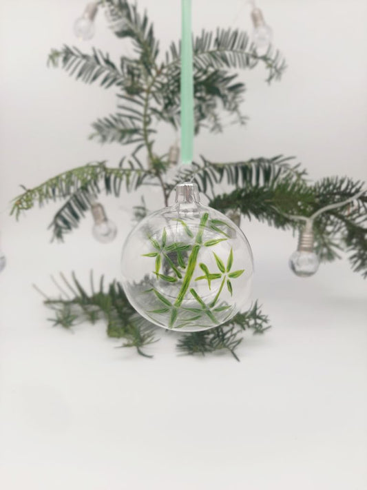 Christmas bauble "Bamboo Grove" 6 cm