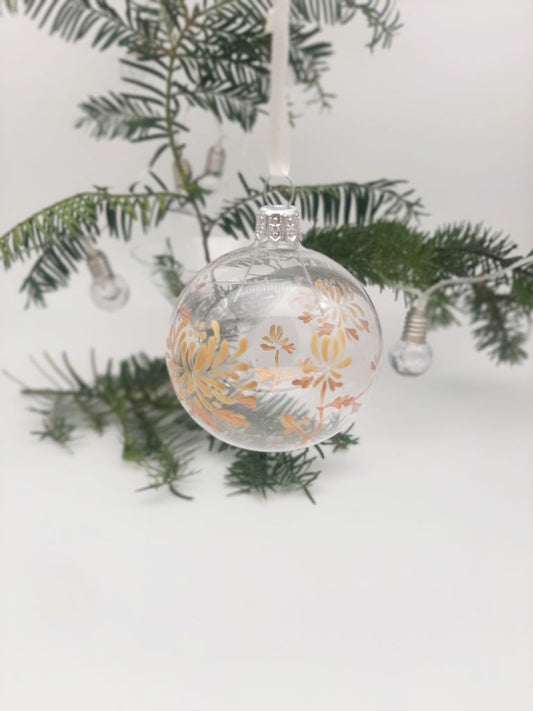 Weihnachtskugel „Kaiserliche Chrysantheme“ 6 cm