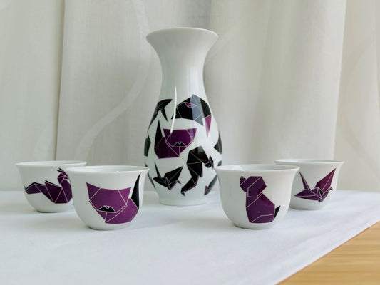 Geschenkset für Sake „ORIGAMI“