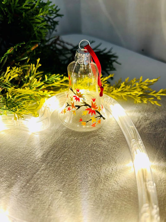 Weihnachtsglöckchen "Herbstabend" 7 cm