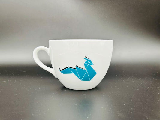 Tasse breit "Origami-Drache" 480 ml