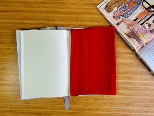 Bucheinband "Hagebuttentee" groß