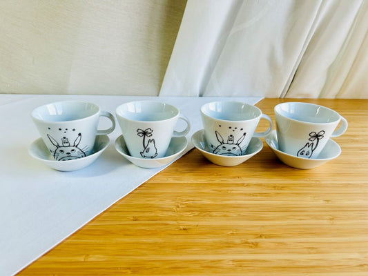 "Totoro" coffee set + free spoon