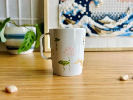 Mug "Lake Jewels or Koi Carp in a Lotus Pond" 250 ml