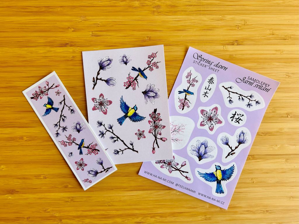 Postcard "Spring Japan" A6