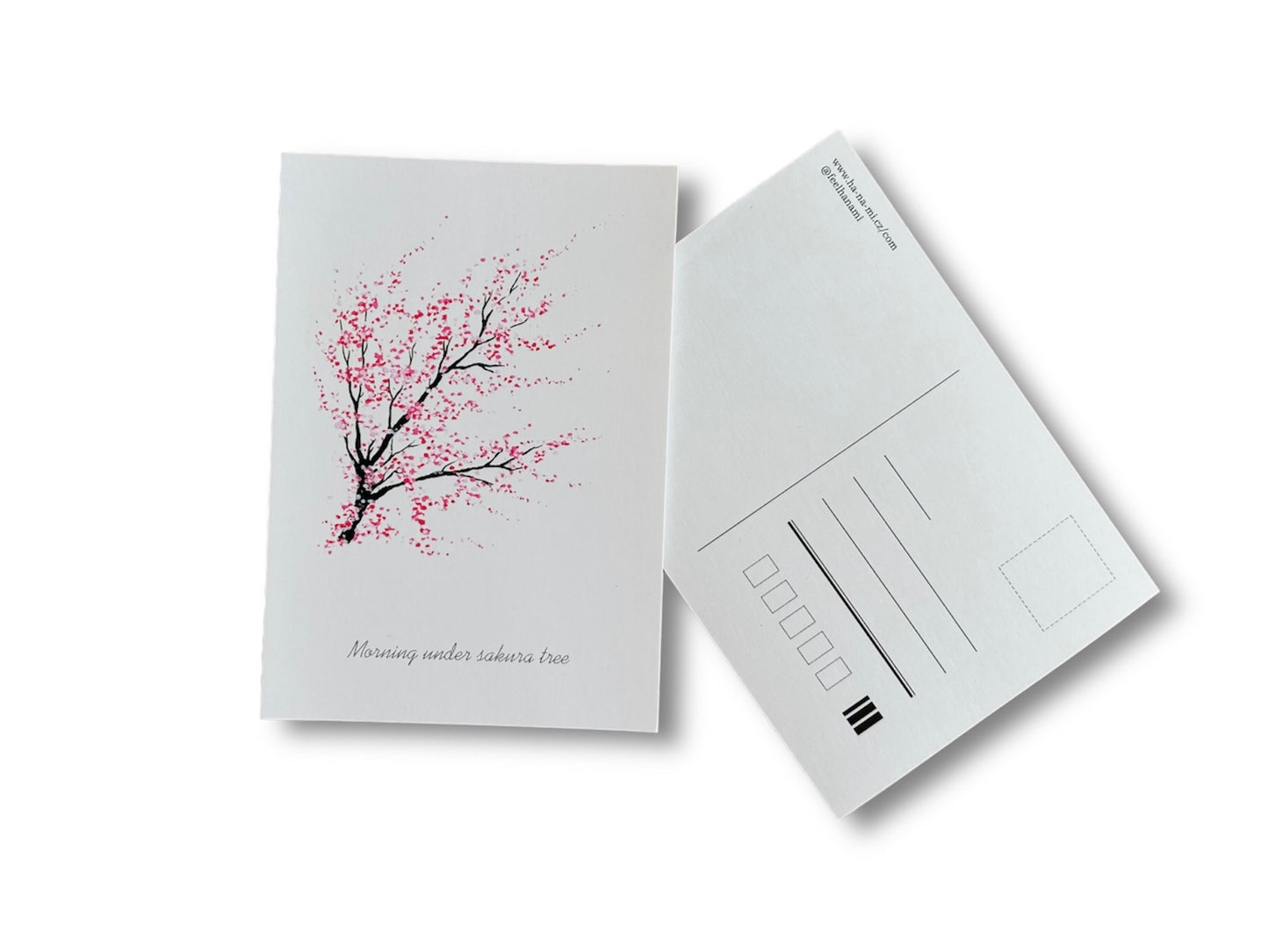 Postcard "Morning under the Sakura Tree" A6