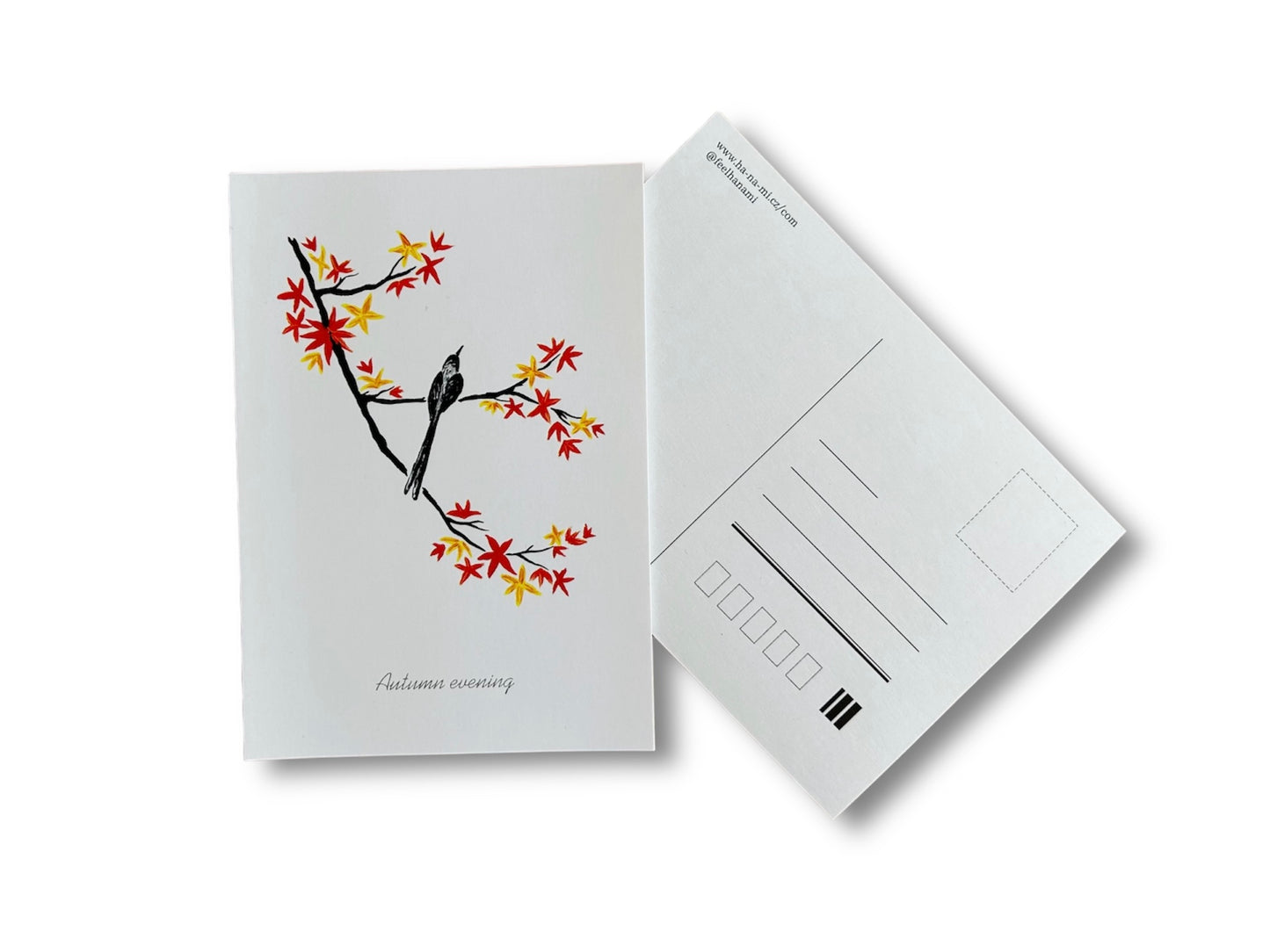 Postcard "Autumn Evening" A6