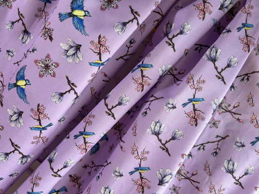 Großer Schal „Frühlings-Japan“ 70x200 cm