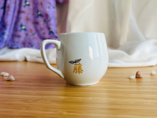 Mug "Wisteria" with gold 300 ml