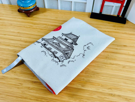 Bucheinband „Die japanische Burg“ groß