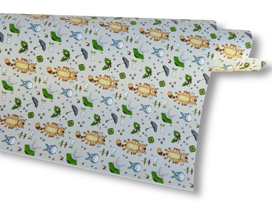 Wrapping Paper "Totoro and Other Forest Spirits" 475 x 680 mm