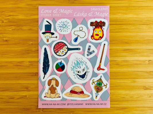 "Love & Magic" Stickers