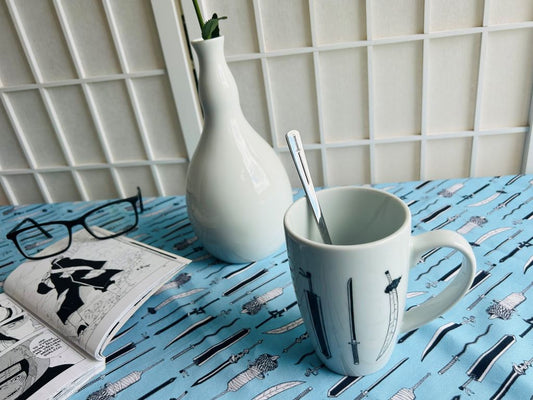 Stainless steel "Anime Swords" spoon