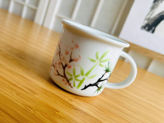 Espresso cup "Three Friends of Winter" 100 ml