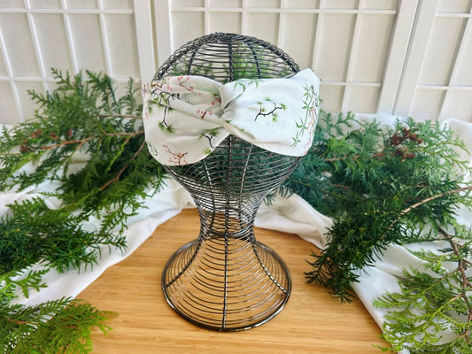 fabric headband "Three Winter Friends" with elastic