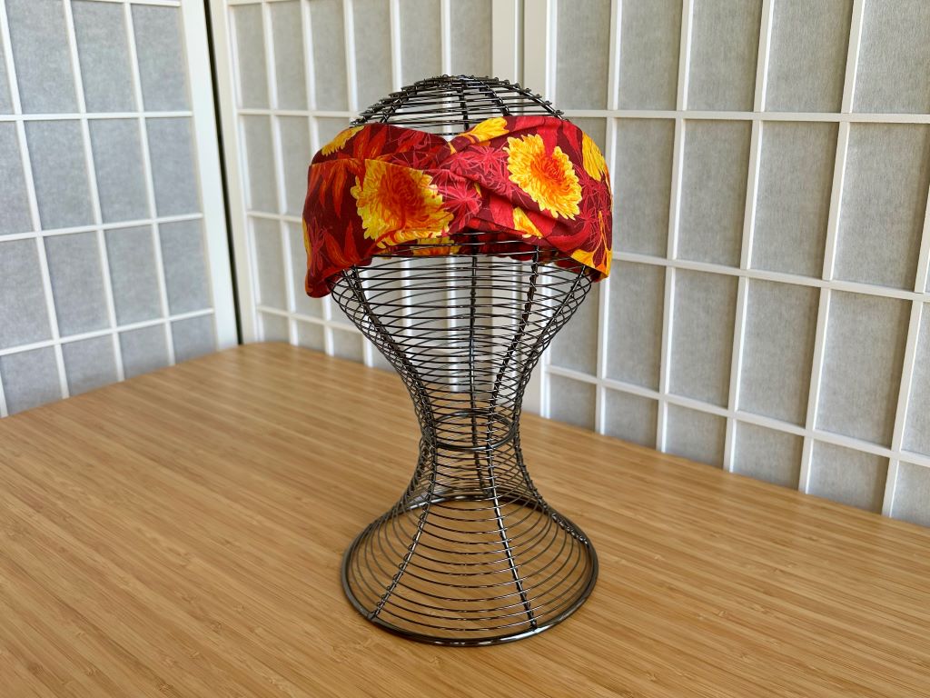 "Autumn Colors Park" fabric headband with elastic