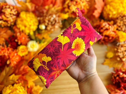 Federmäppchen „Park in Herbstfarben“