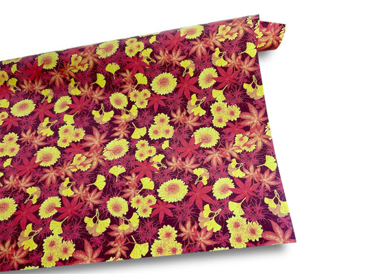 Geschenkpapier "Park in Herbstfarben" 475 x 680 mm