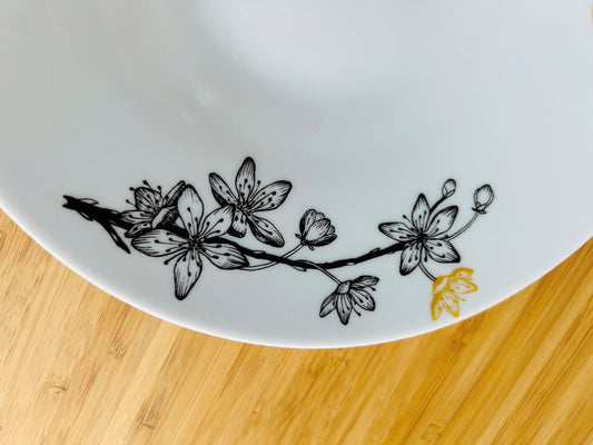 Dessertteller "Frühling Japan" Durchmesser 20 cm