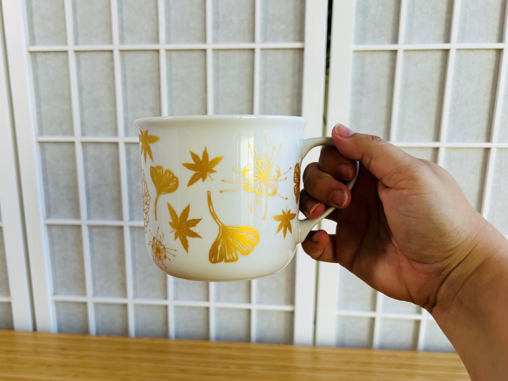 Large mug "Park in Autumn Colors" 650 ml