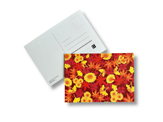 Postkarte "Park in Herbstfarben" A6