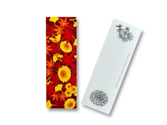 Bookmark "Park in Autumn Colours" 15 x 5 cm