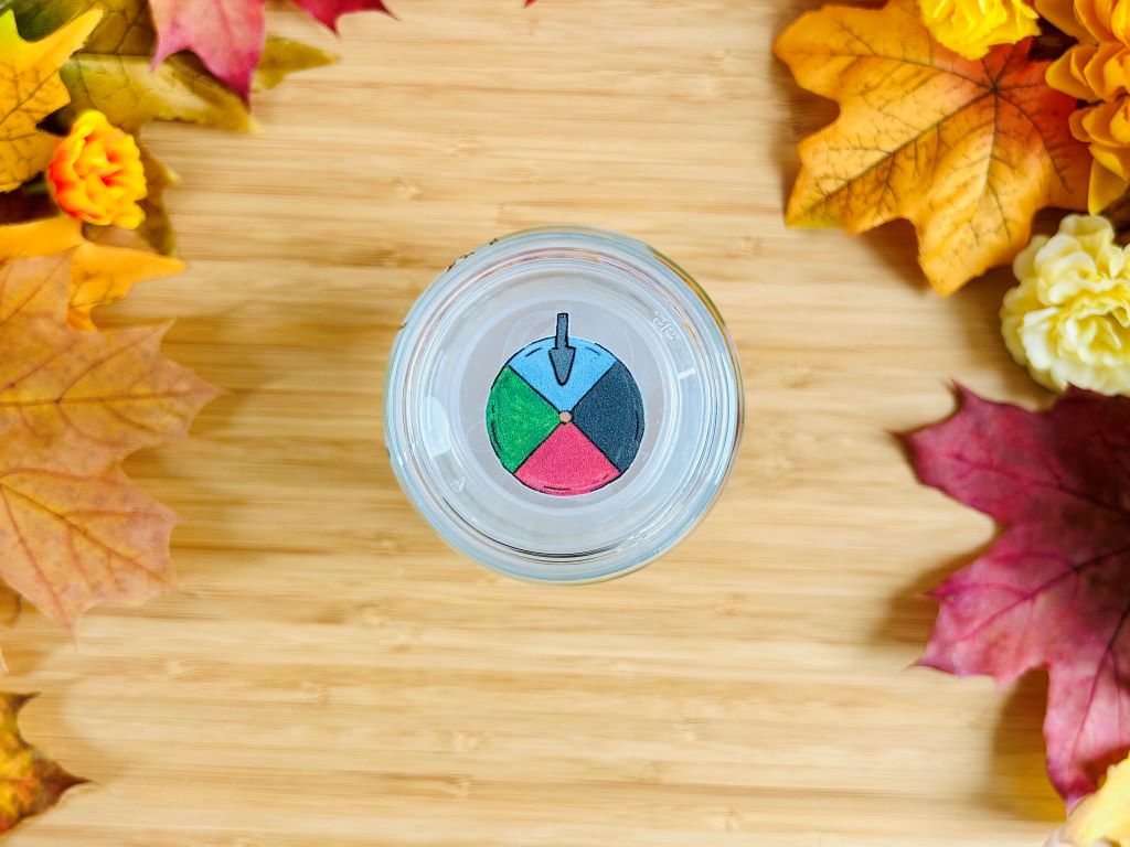 "Love & Magic" Glass Jar