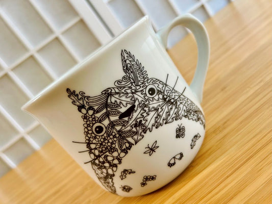 "Totoro" large mug + spoon set