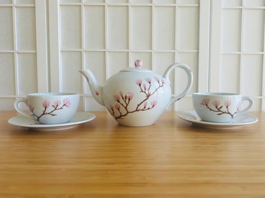 Teeservice „Duft eines Frühlingstraums“