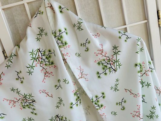 Großer Schal „Drei Freunde des Winters“ 70x200 cm