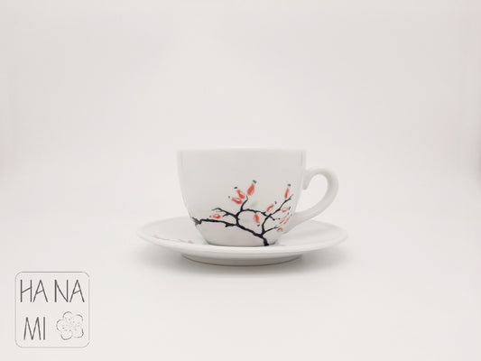 Cup and Saucer "Rosehip Tea" 200 ml