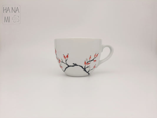 Mug wide "Rosehip tea" 480 ml