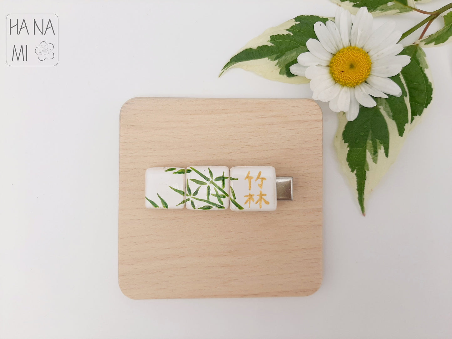 ceramic clasp "Bamboo Grove"