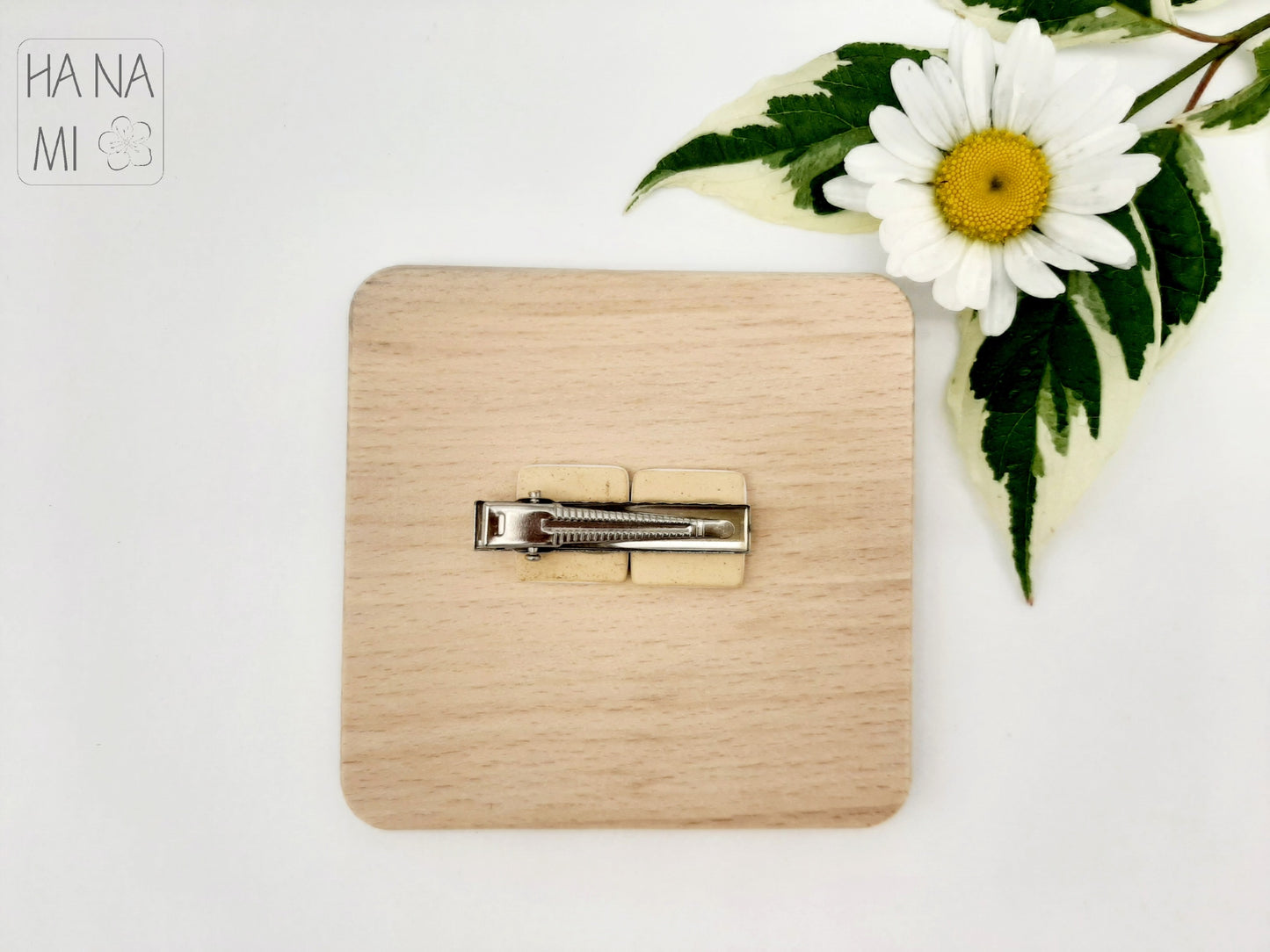 ceramic brooch "Long-lived Pine"