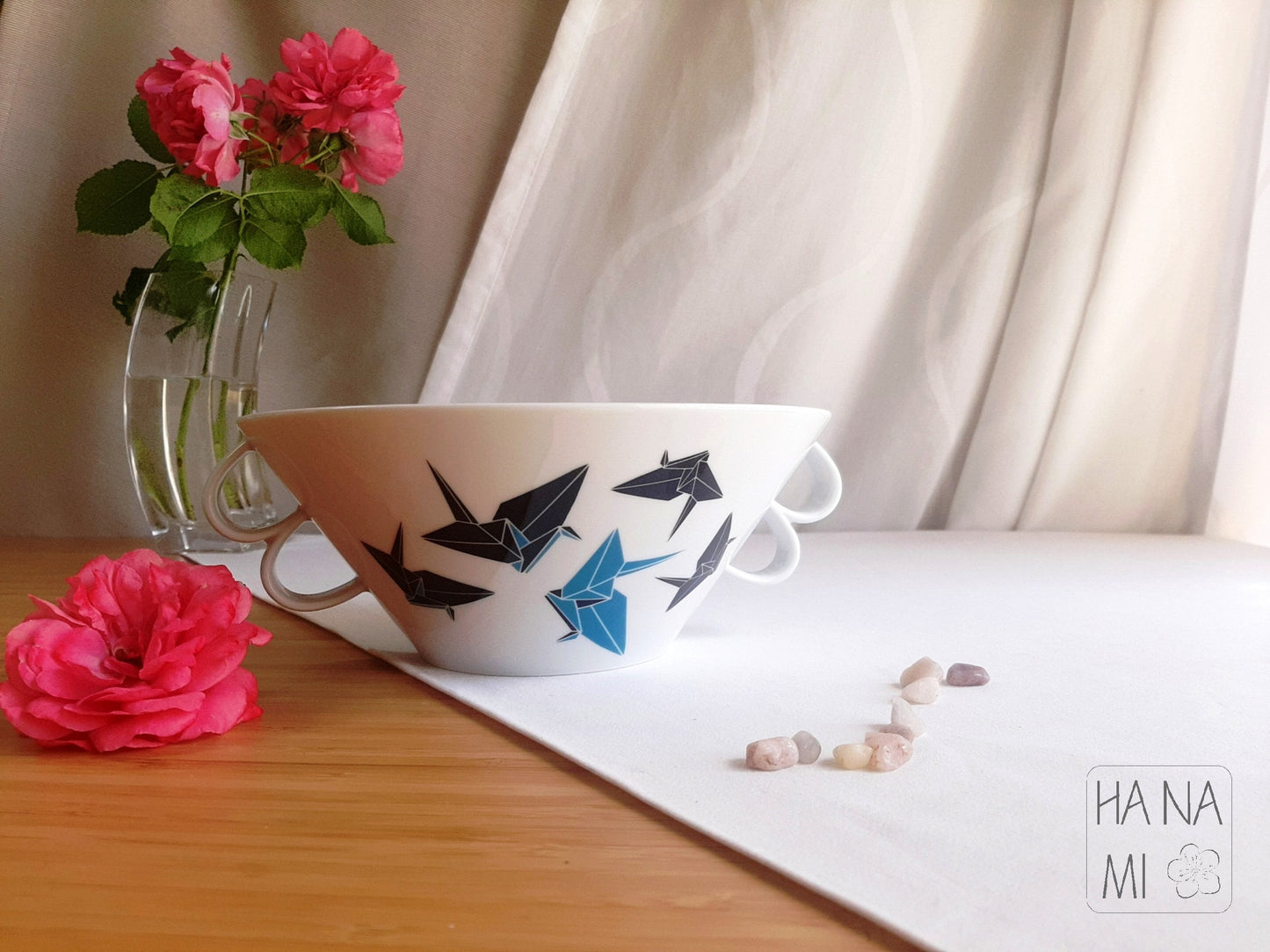 velká mísa "Origami jeřáb" 1000 ml