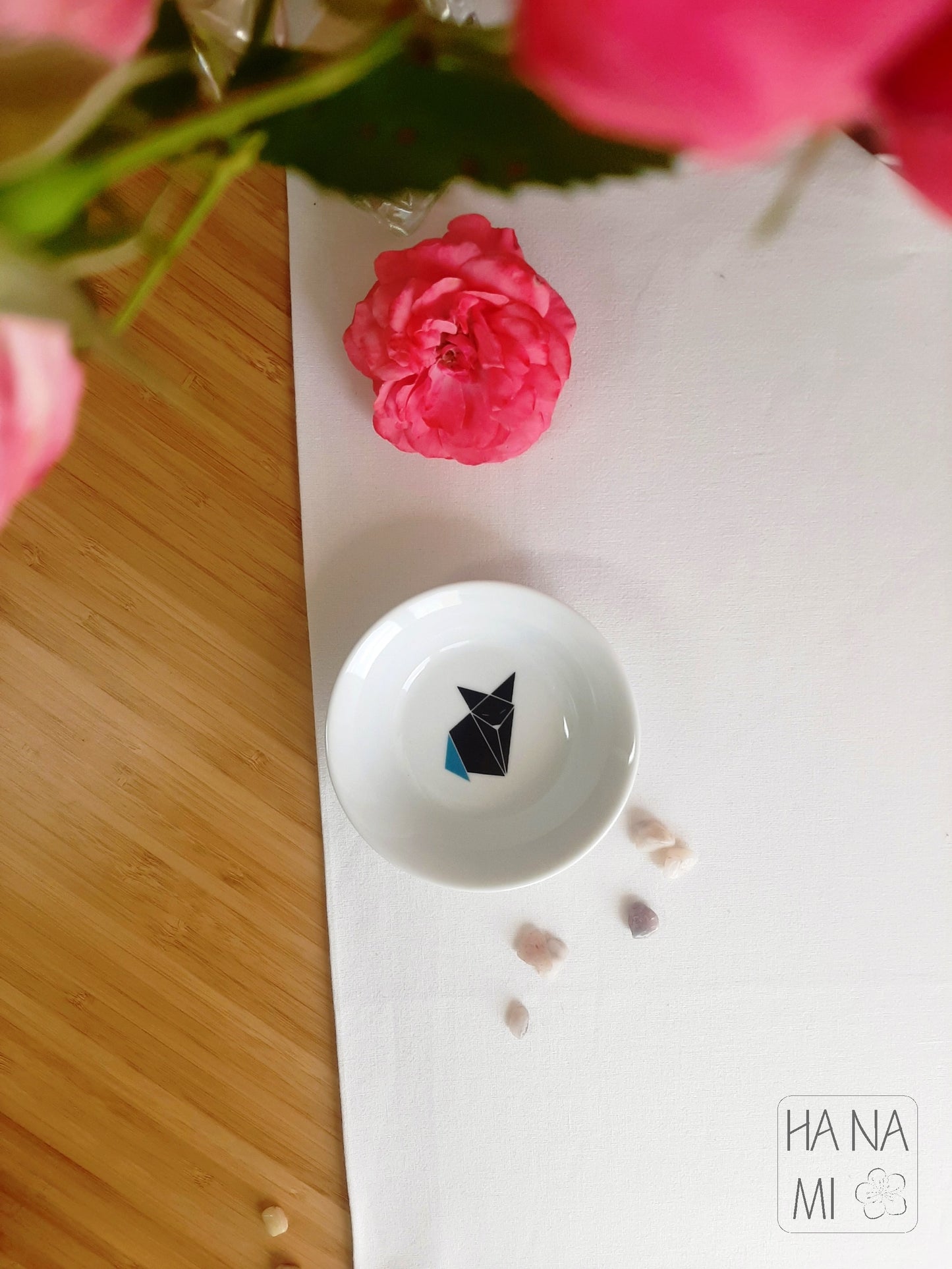 Cup and saucer "Origami Fox" 200 ml