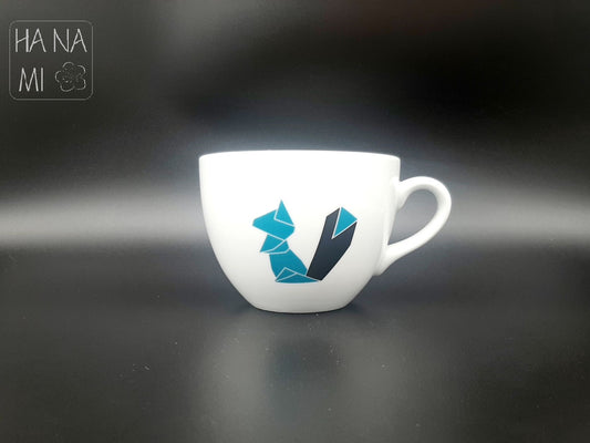 Mug wide "Origami Squirrel" 480 ml