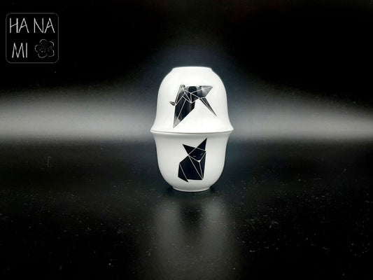 "Origami fox" sake and tea cup 50ml