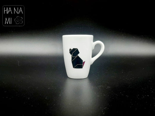 Espressotasse „Origami Welpe“ 90 ml