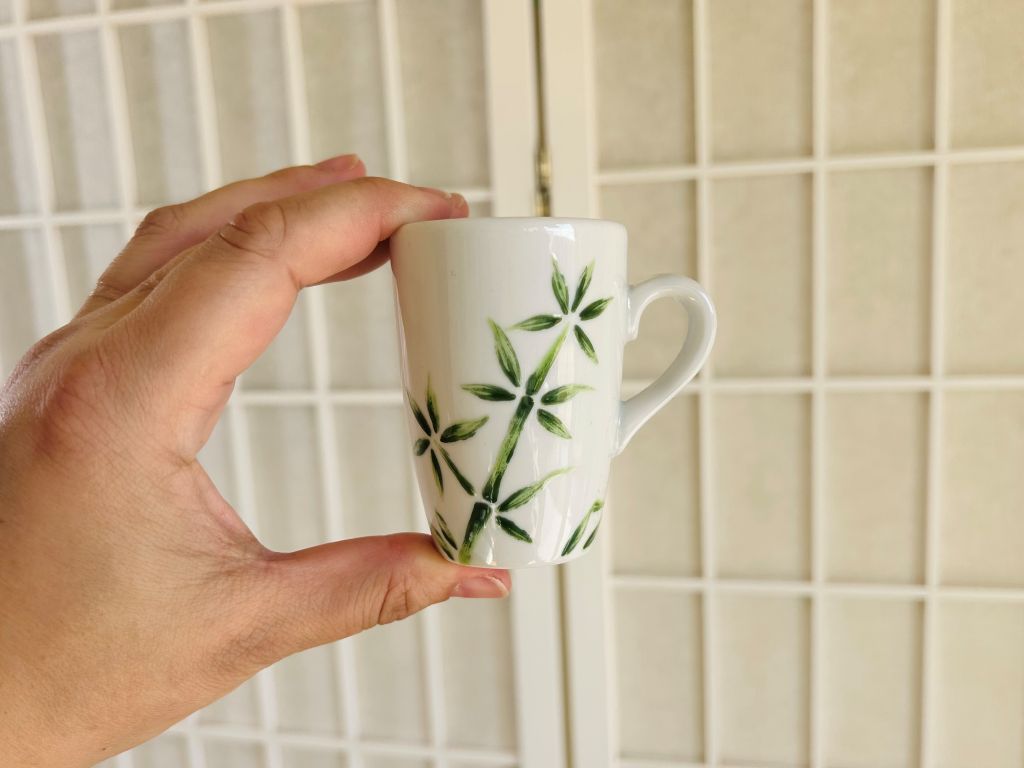 hrneček na espresso "Bambusový háj" 90 ml